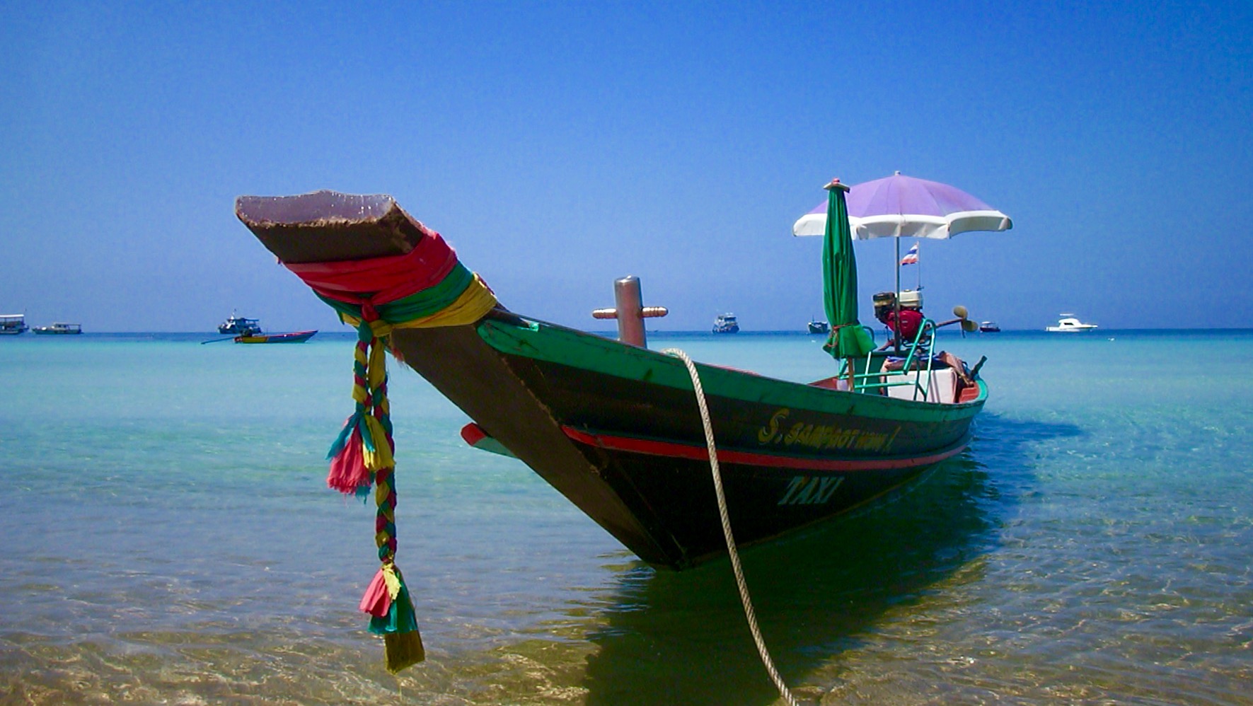 Asien Rundreisen - Thailand Longtail boat